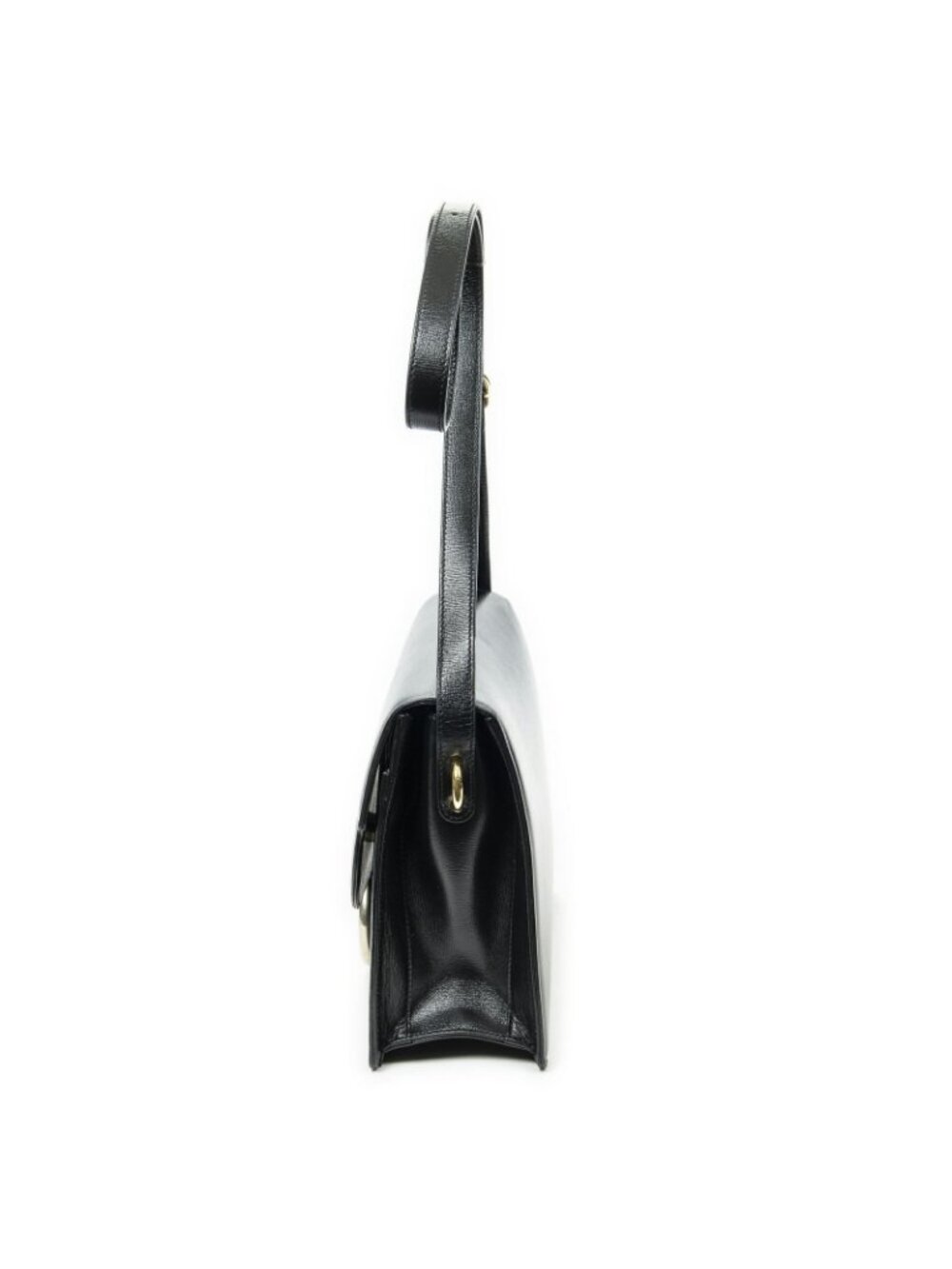 Gucci Torsion GG Sling Bag Black Studded Calfskin - Picture 3 of 10